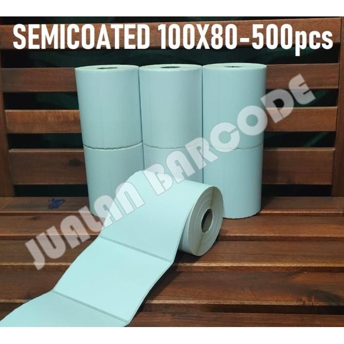 

Sale Stiker Label Semicoated 100 X 80 | 100X80 | 10Cm X 8Cm Isi 500 Pcs