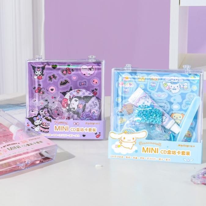 

Sale Diy Stickers Keychain Making Guka Kit Mini Cd Box - Gantungan Kunci