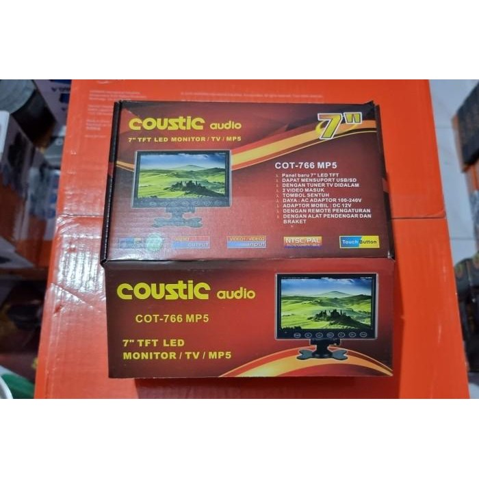 Tv Monitor Ondash Coustic Usb 7Inch