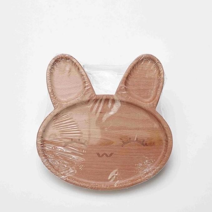 

Mpasi Wooden Plate / Tempat Makan Karakter / Piring Kayu Anak Terlaris