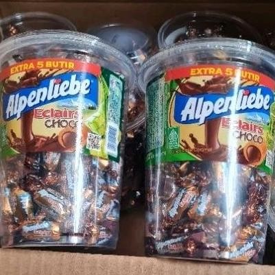 

Lm - alpenliebe eclairs choco caramel isi 100 butir