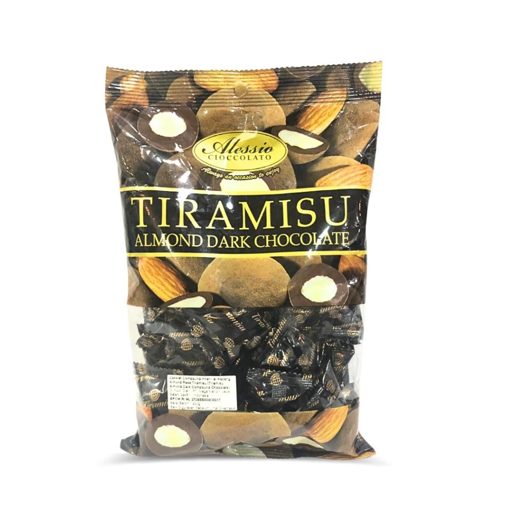 

Lm - Coklat Tiramisu Almond Dark 200gr | Alessio Cioccolato Tiramisu | Oleh Oleh Haji | Permen Coklat | Coklat Arab | Coklat Almond Asli
