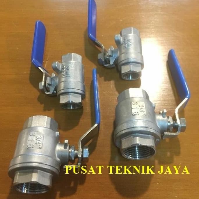 

3 Inch Keran Air Ball Valve Sankyo 2Pc Stainless Steel Terlaris