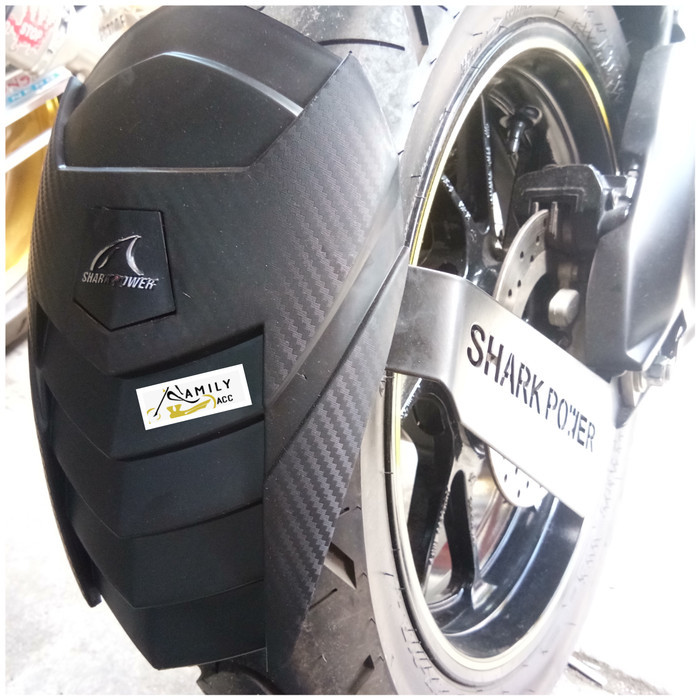 Unik Mud Guard Motor Mudguard Spakbor Belakang Motor Sport Vixion Xabre Cb