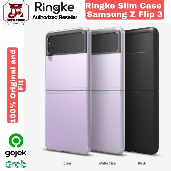 Casing Samsung Galaxy Z Flip 3 Ringke Slim Hard Case Samsung Z Flip 3 Terlaris