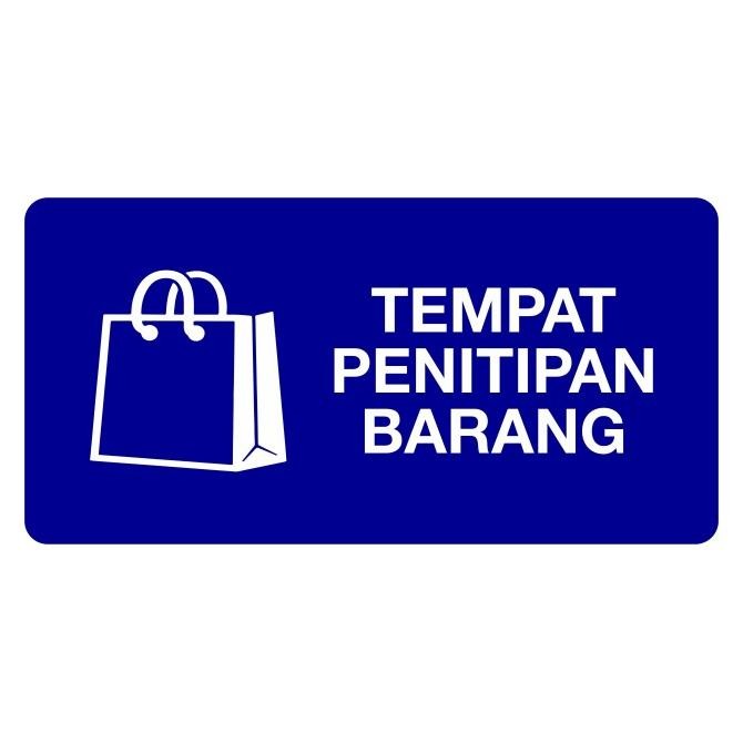 

Rambu Tempat Penitipan Barang 30Cm X 15Cm Akrilik Terlaris
