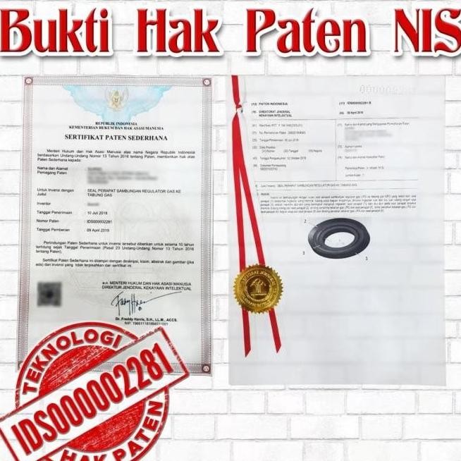 NIS REGULATOR ROBOT RELEASE GAS (NI 0307 S) - TEKANAN RENDAH TERBARU