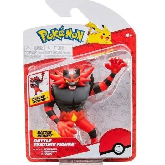 WCT Pokemon Jazwares Battle Figure - Incineroar