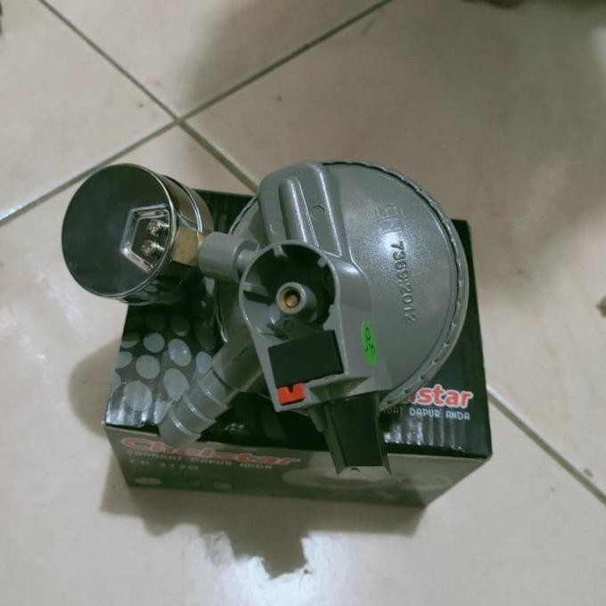 kepala gas/regulator gas LPG anti bocor Chelstar