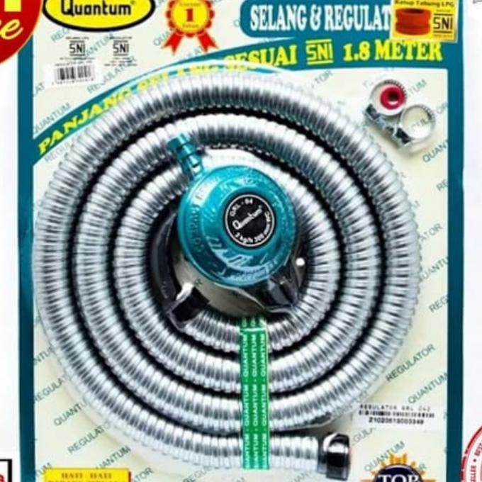 Regulator kompor gas Quantum SNI / kepala gas kompor rinnai quantum