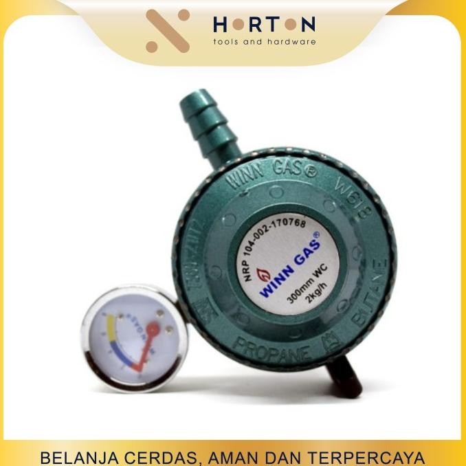 Regulator Kepala Gas + Meter Kenmaster ORI 100% Standart SNI