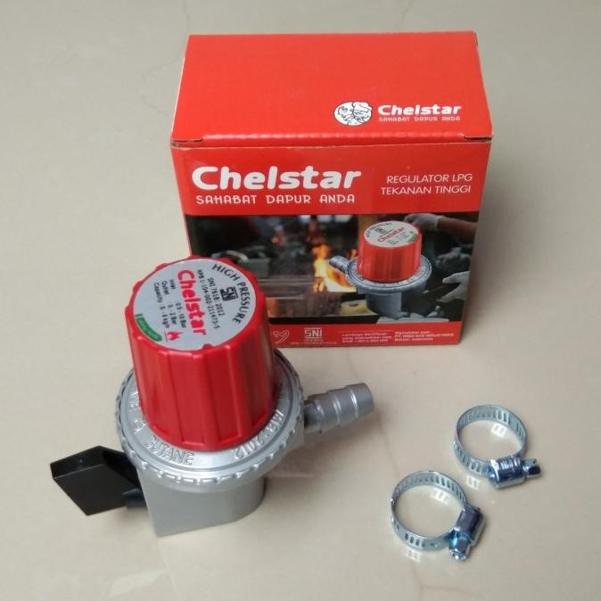 Regulator Kompor Gas LPG Chelstar / Regulator Tekanan Tinggi chelstar