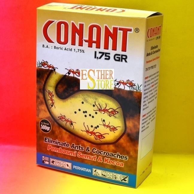 

Conant 1,75GR 500 gram Basmi Semut dan Kecoa