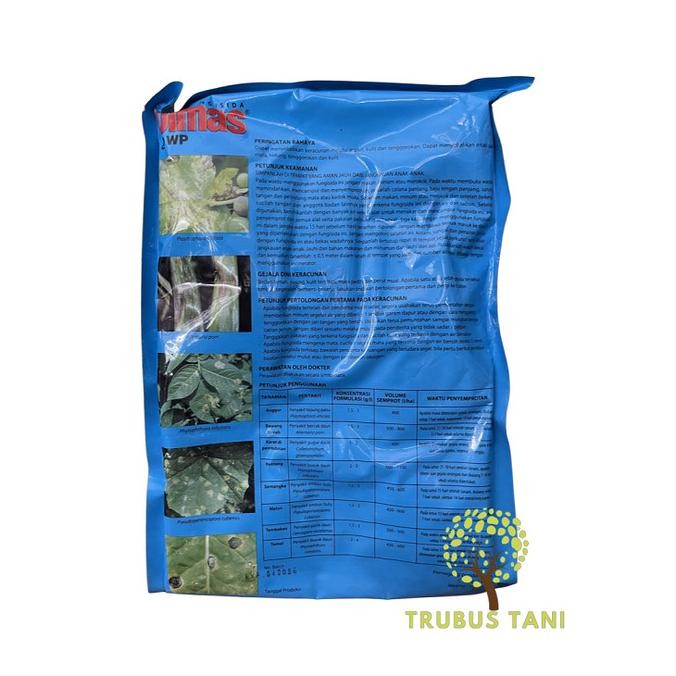 FUNGISIDA - DIMAS 80WP BIRU - 800 GRAM - AGRO MULIA mancozeb biru