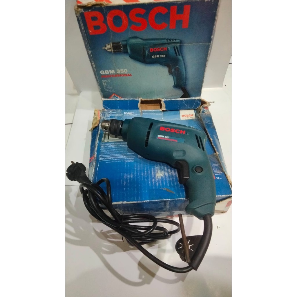 Mesin Bor Tangan Listrik GBM 350 Bosch