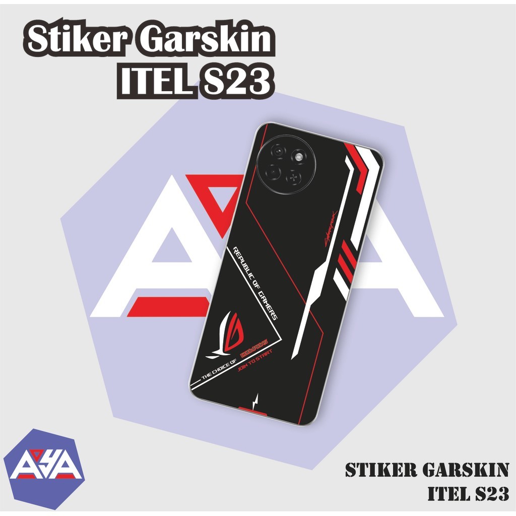 

Wrap* Itel S23 Wrap Skin Stiker Garksin CUSTOM Gratis (2pcs)