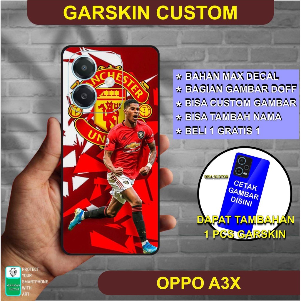 

Wrap* Oppo A3x Wrap Skin Stiker Garksin CUSTOM Gratis (2pcs)