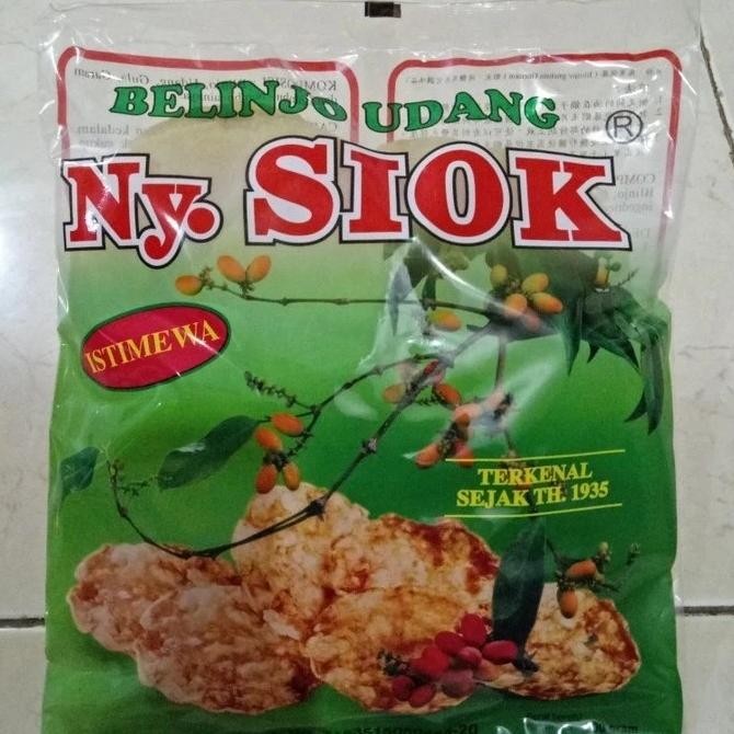 

TERJAMIN Emping Belinjo Udang Ny Siok