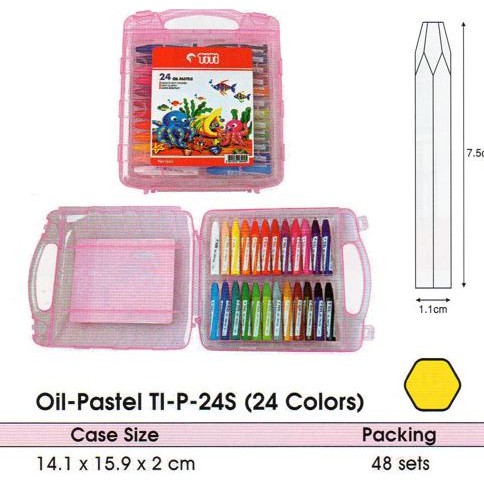 

Sale Titi Crayon Oil Pastel Ti-P-24S