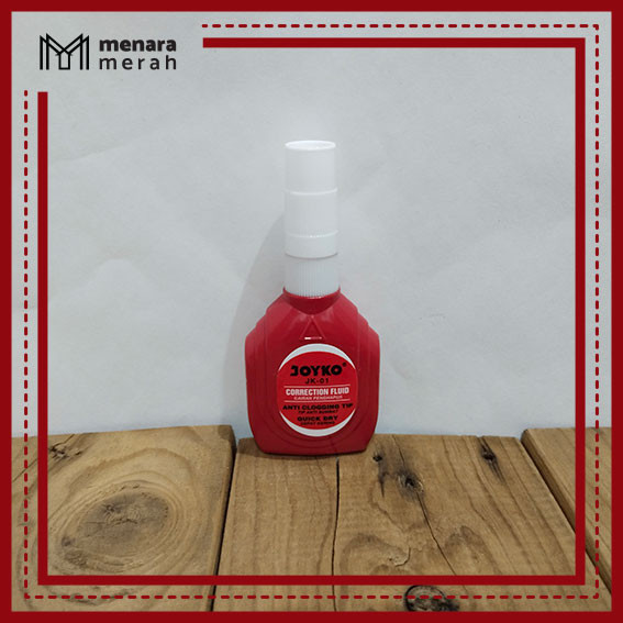 

Joyko - Tipe X cair/ correction fluid (merah, JK-01)