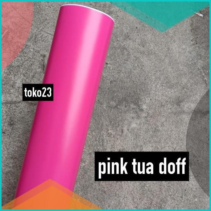 SKOTLET MERAH MUDA DOFF STIKER PINK STICKER MOTOR DOFF 07D35Z4 ready t