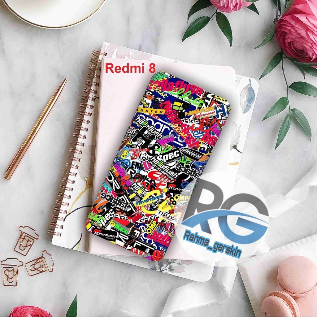 

Wrap* Redmi 8 Top Stiker Via Chat Wrap Skin Stiker Garksin CUSTOM Gratis (2pcs)