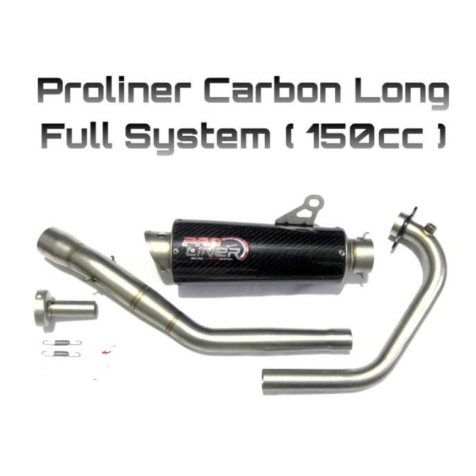 Diskon Knalpot Proliner TR1 R Carbon Long 150cc All New Cbr 150 Led K46 K45G lesmo99 dijamin