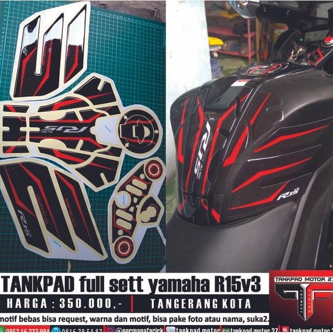 Tankpad Full New R15 V3 Vva Hits