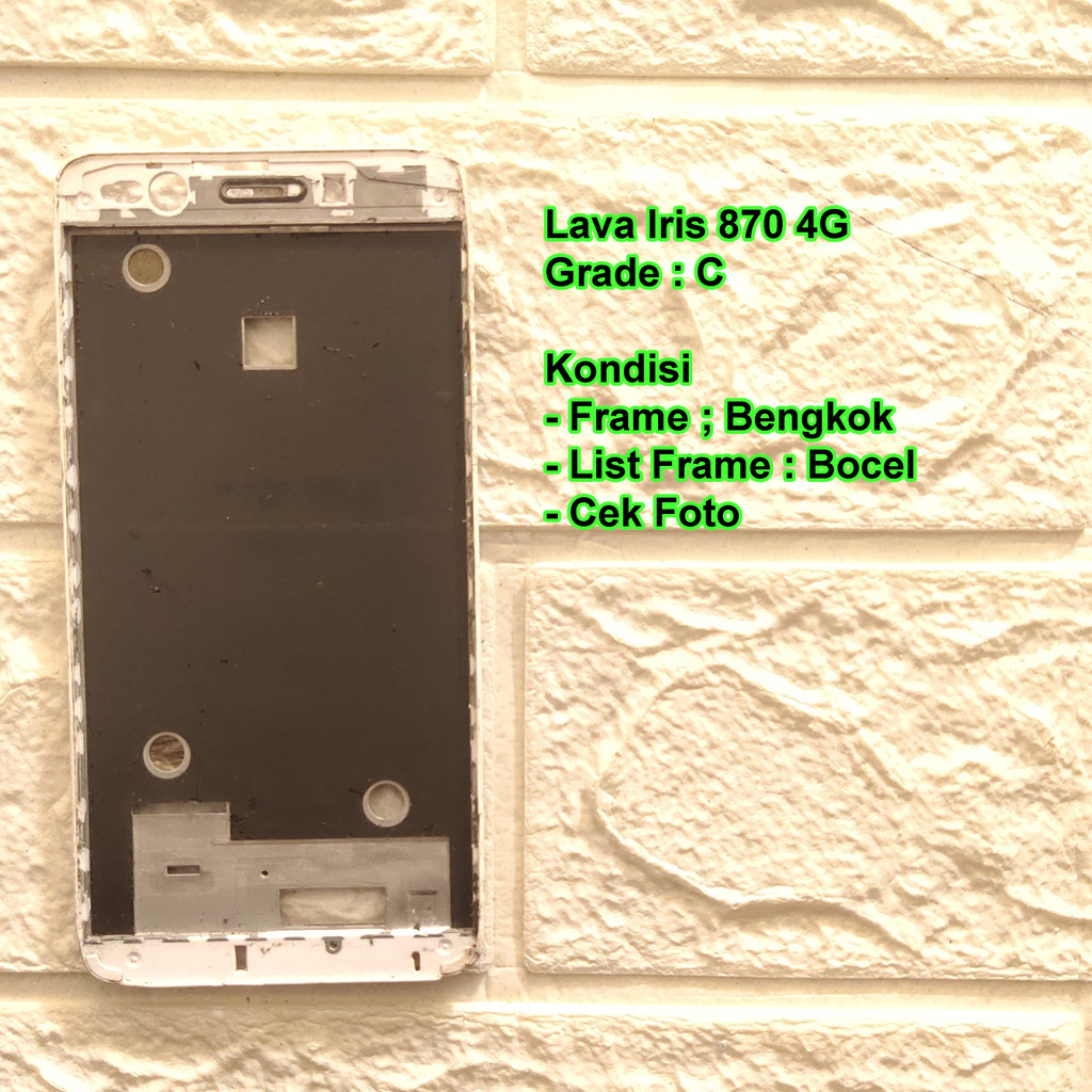 Lava Iris 870 4G Frame Tulang Tengah / Tatakan LCD Copotan