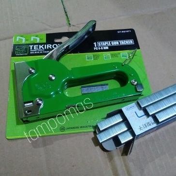 

Staples Tembak Tekiro Original Staples Gun Tacker 4-8Mm Original Dan Terpercaya