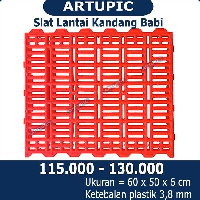 Terlaris Slat Lantai Plastik Kandang Babi Artupic Beli Juga Nipple Nipel Babi