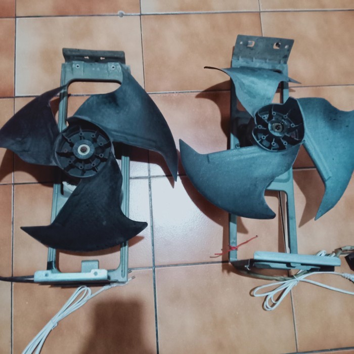 kipas angin blower AC baling 3 free kabel colokan baru