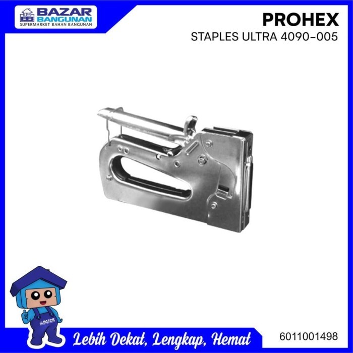 

STAPLE GUN TACKER / STAPLES / STAPLER / STEPLES TEMBAK PROHEX 4090 005