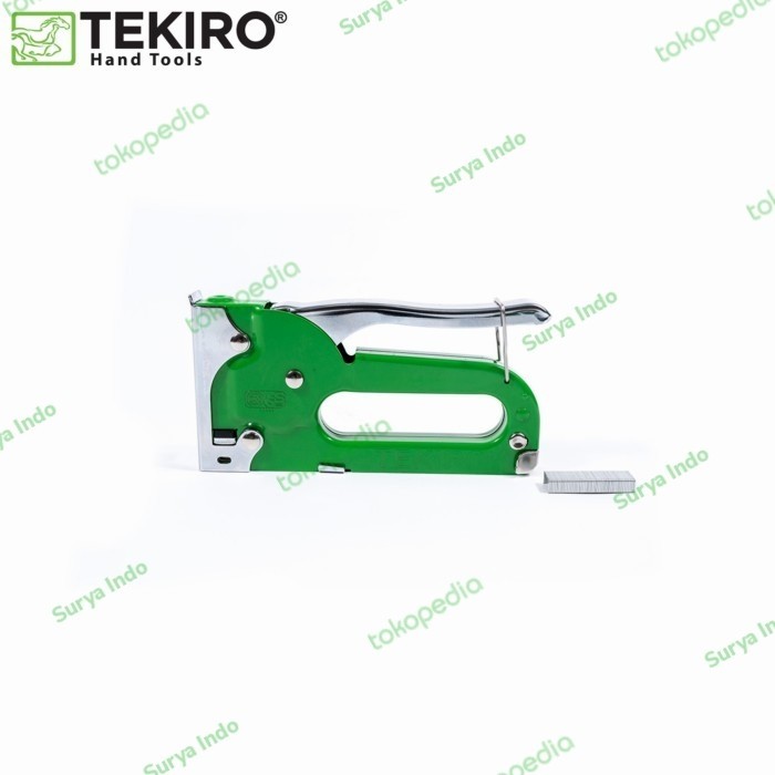 

TEMBAKAN STAPLES / STAPLER GUN TRACKER 4 - 8MM TEKIRO GT-SG1671