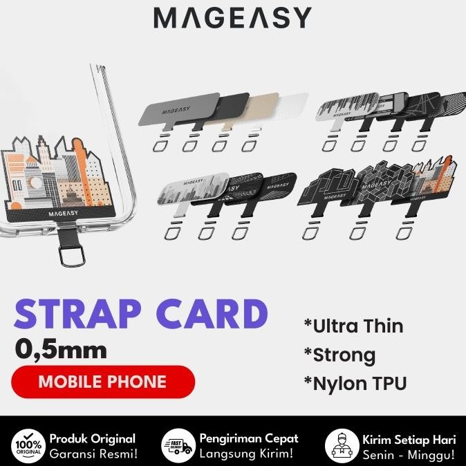 

SALE! MAGEASY STRAP CARD HOOK GANTUNGAN LANYARD