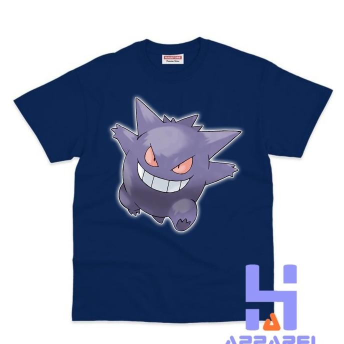 BAJU ANAK KAOS ANAK GENGAR POKEMON