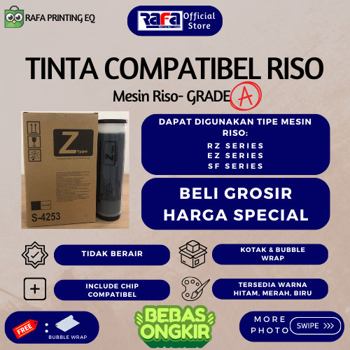 

Terlaris Tinta Rz / Ez Black