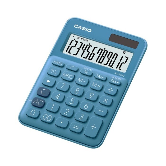 

Diskon Kalkulator My Style Casio Ms-20Uc Colorful Series Calculator 20 Uc