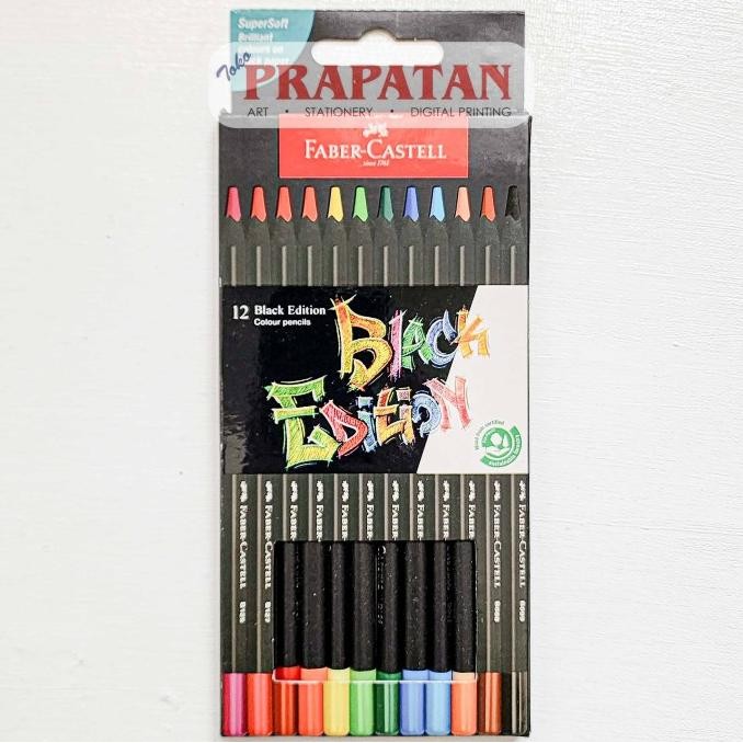 

PENSIL WARNA FABER CASTELL BLACK EDITION | COLOR PENCIL