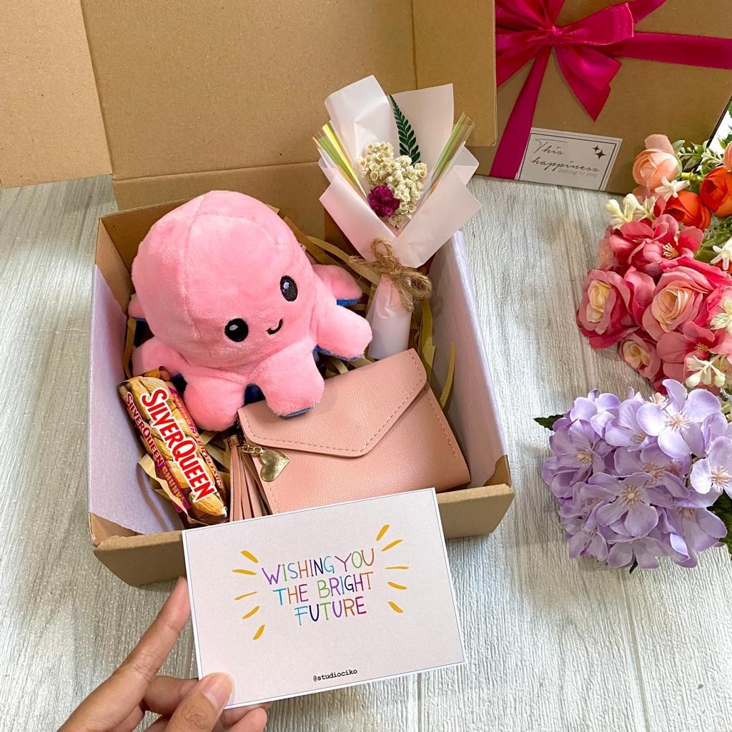 CUCI GUDANG  BANTAL & BONEKA TERMURAH Hadiah Kado Ulang Tahun Cewek Gift Box Wisuda Anniversary