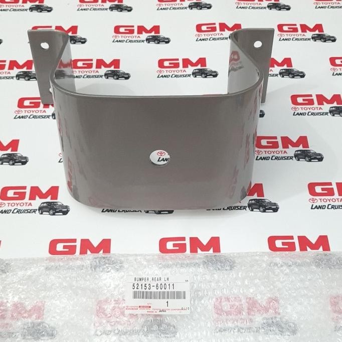 bumper belakang kiri hardtop fj40 bj40 ori orisinil