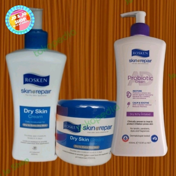 Roen Dry In Cream Body Lotion Enitive Probiotic