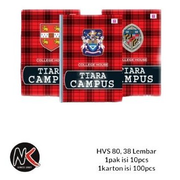 

BUKU TULIS BOXY CAMPUS TIARA 38 LEMBAR