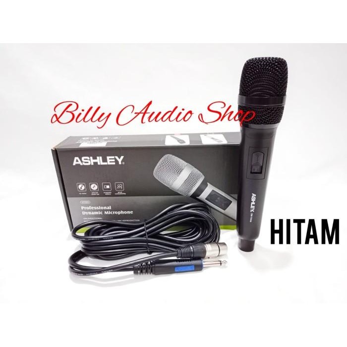 Mic Kabel Mic Ashley Dm Voice Original Ashley