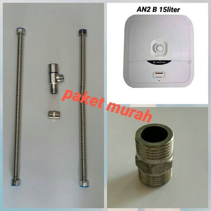 Promo!! Water Heater Ariston 15L Paket Murah