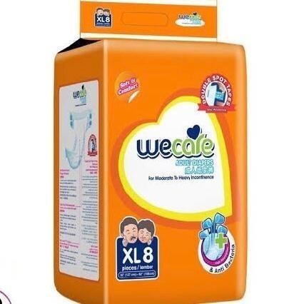 WECARE ADULT DIAPERS XL8