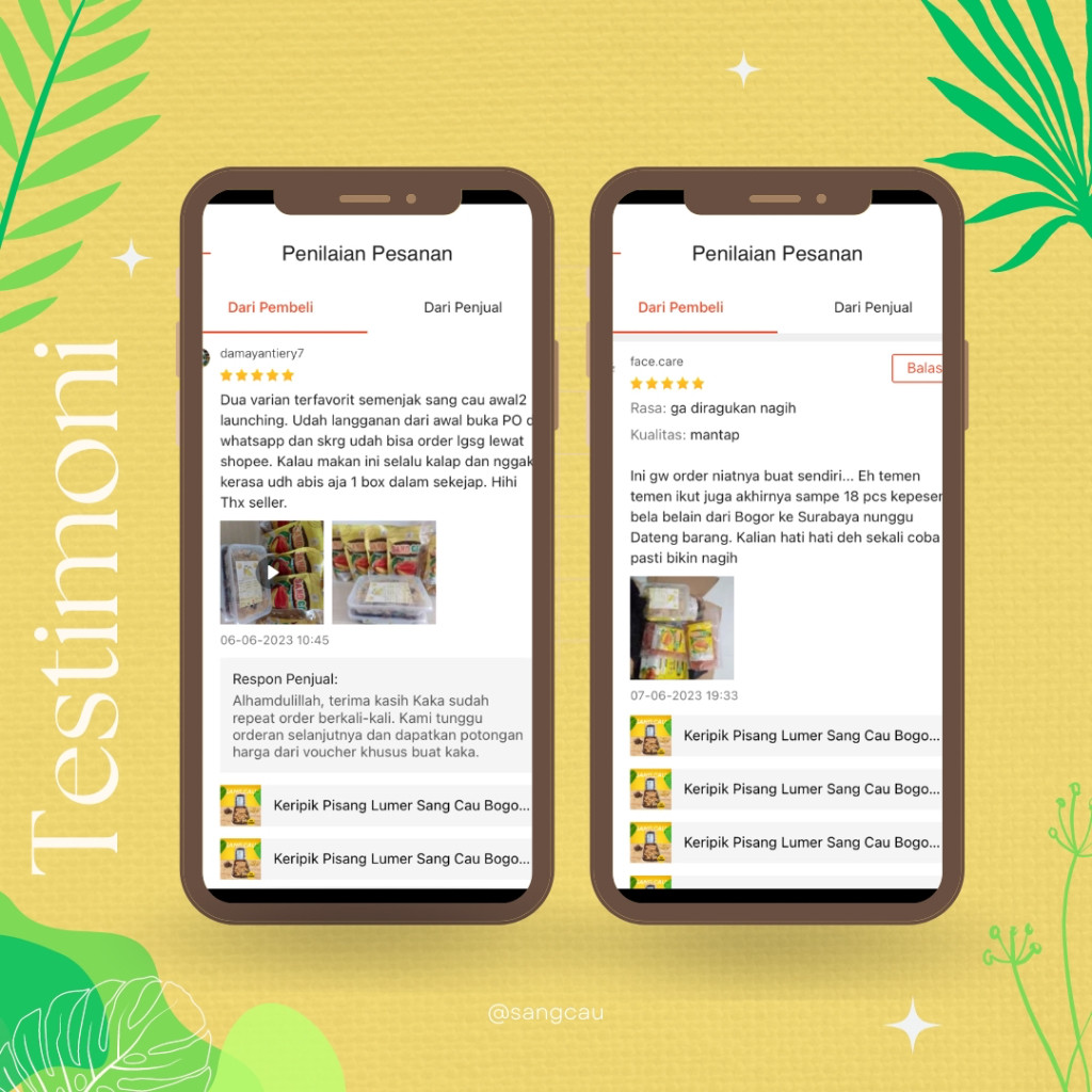 

KERIPIK PISANG LUMER SANG CAU BOGOR