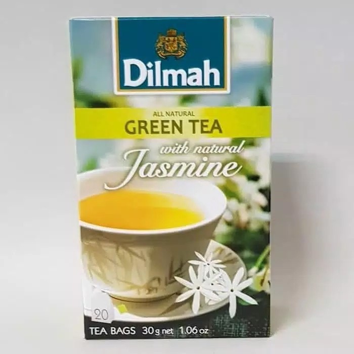 

Teh Dilmah No Envelope 20 Achet Green Tea With Jane