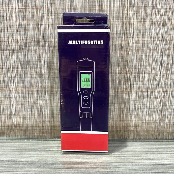 5-In-1 Pengukur Tds Ph Salt Ec Temperature Meter Salinity Alat Ukur Kadar Asam Basa Salinitas Suhu T