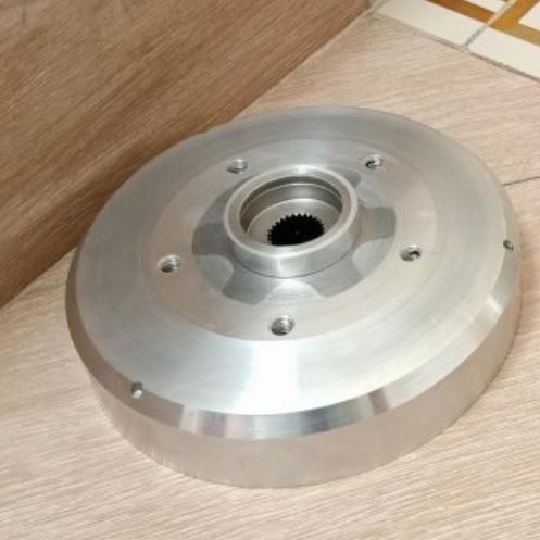 tromol belakang vespa custom gscooter untuk upgrade ring 12 atau ufo